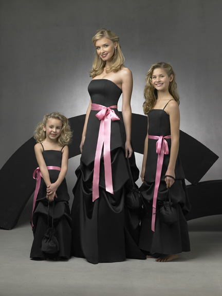 Ideas for Black  Hot Pink  and bling wedding  colors 